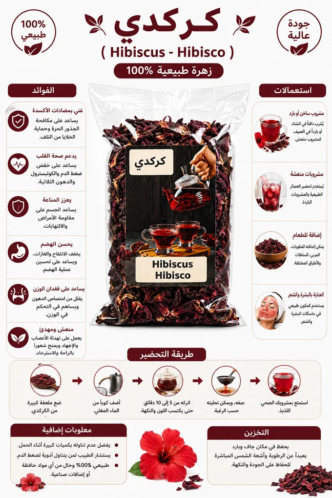 كركديه – Hibiscus / Hibisco