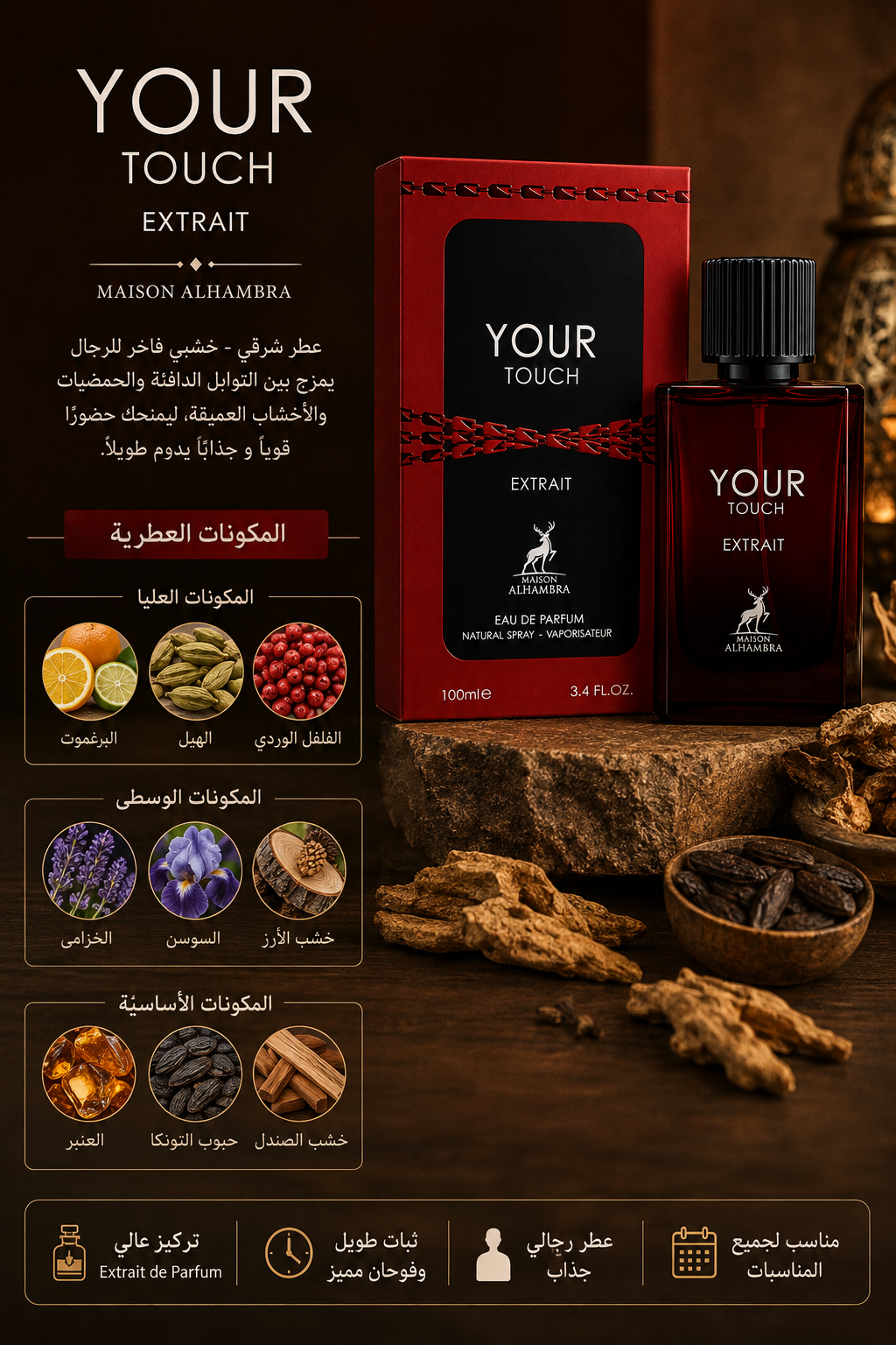 يور تاتش إكستريت – ميزون الحمراء